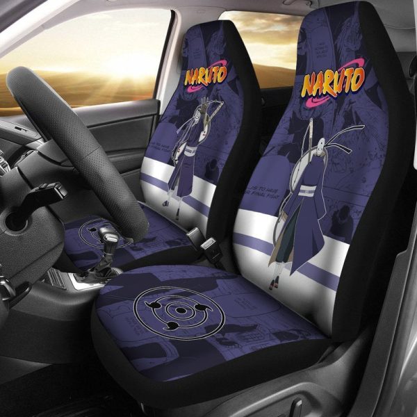 Obito Car Seat Covers Custom Manga Anime Car Accessories