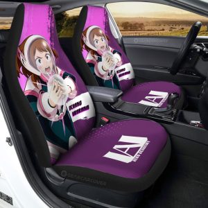 Ochaco Uraraka Car Seat Covers Custom For Fans