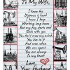 Oilfield Man’s Wife Great Gift From Your Husband Blanket