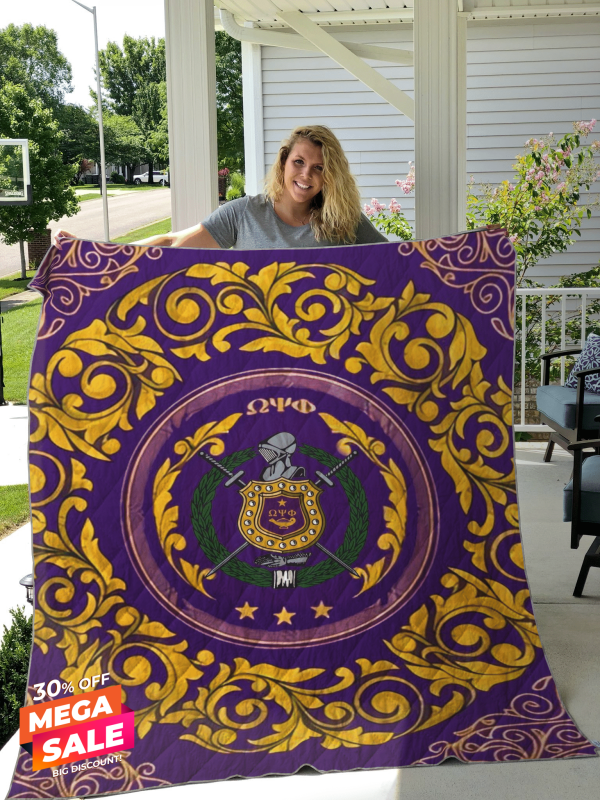 Omega Psi CLA8456 Quilt Blanket