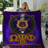 Omega Psi Phi CL180956MDF Quilt Blanket