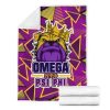 Omega Psi Phi Founded 1911 Fraternity Inc Royal Bulldog Blanket