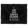 Omega Psi Phi Founders I Just Love Cooper and Coleman Blanket