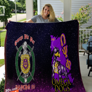 Omega Psi Phi GDZ0104 Quilt Blanket