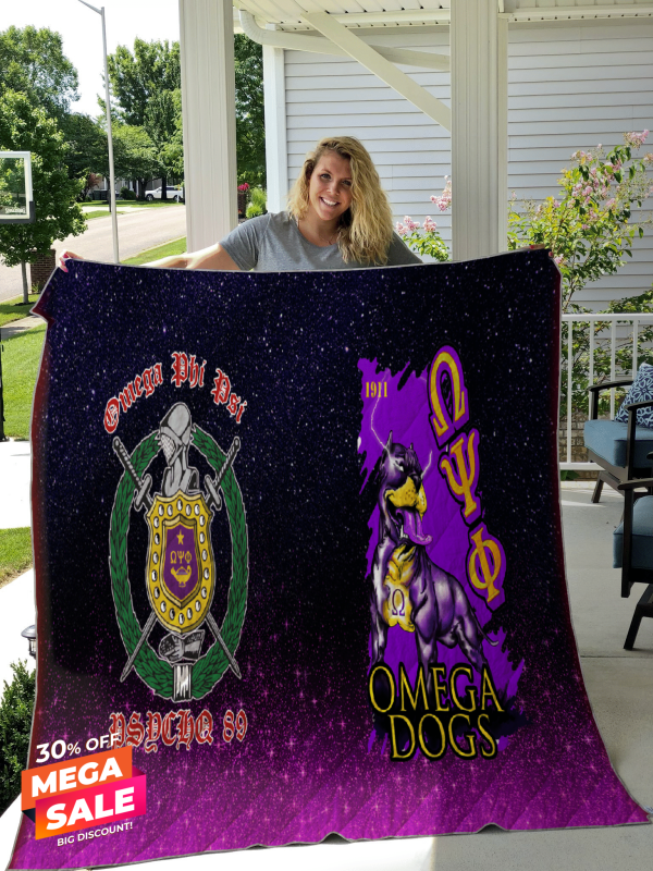 Omega Psi Phi GDZ0104 Quilt Blanket