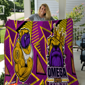 Omega Psi Phi HD0104L Quilt Blanket