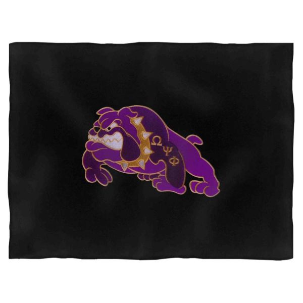 Omega Psi Phi Q-Dog Blanket