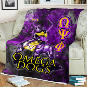 Omega Psi Phi Que Dog – Omega Psi Phi Fraternity 1911 Blanket