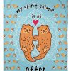 Otter Is My Spirit Animal Blanket