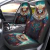 Owl Colorful Car Seat Covers Custom Car Accessories