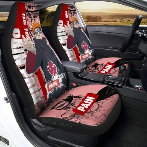 Pain Akatsuki Car Seat Covers Custom Anime Car Accessories