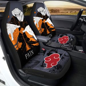 Pain Car Seat Covers Custom Car Accessories Manga Color Style