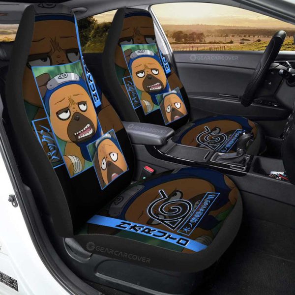 Pakkun Car Seat Covers Custom Anime Car Accessories