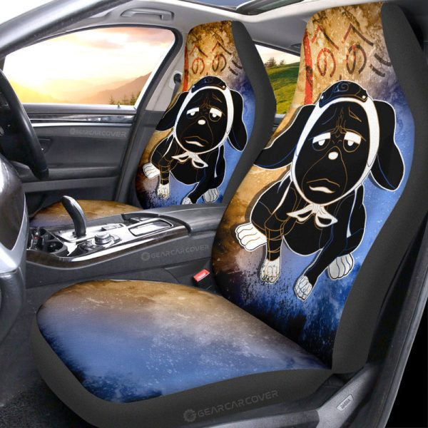 Pakkun Car Seat Covers Custom Anime Car Accessories