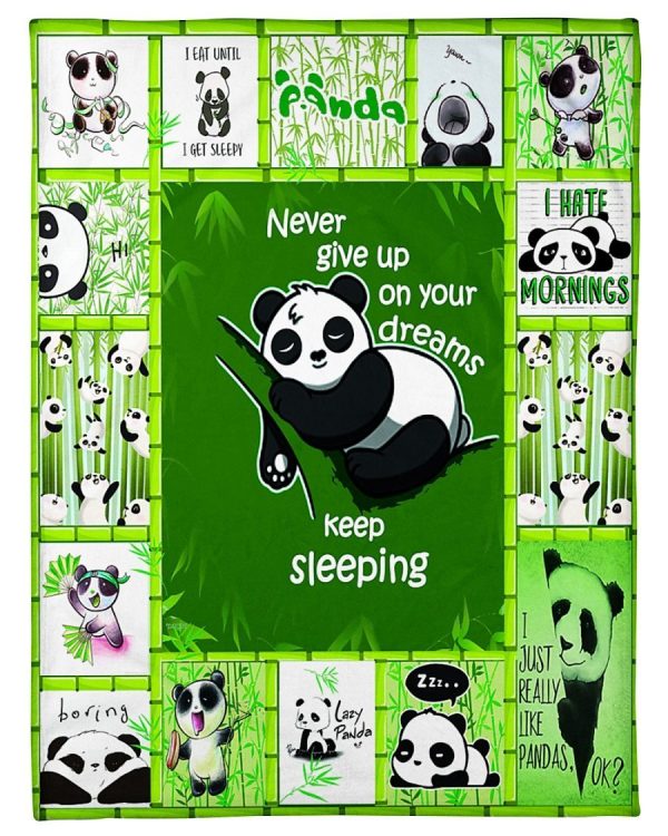 Panda Blanket