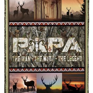 Papa Hunting Blanket