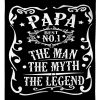 Papa The Legend Blanket