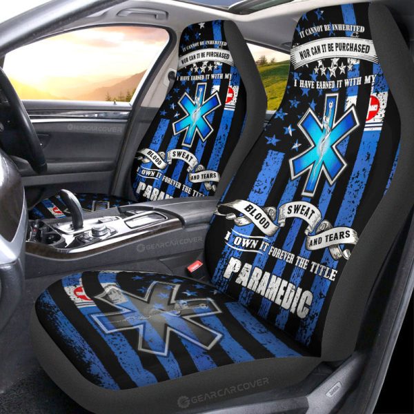 Paramedic Car Seat Covers Custom Car Accessories