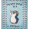 Penguin Is My Spirit Animal Blanket