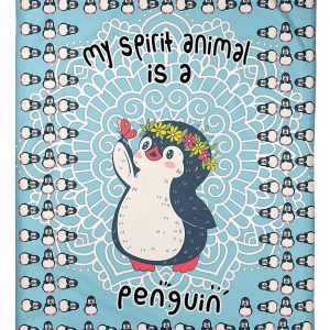 Penguin Is My Spirit Animal Blanket