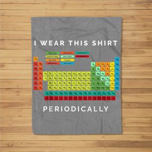 Periodic Table – Chemistry Pun Fleece Blanket