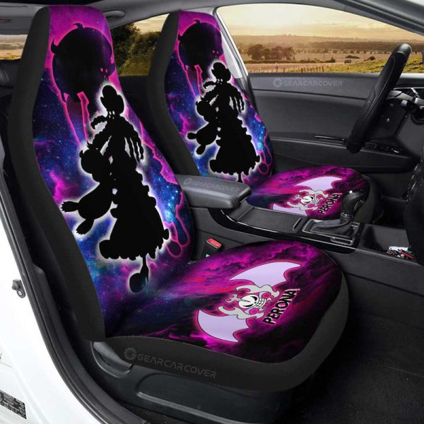 Perona Car Seat Covers Custom One Piece Anime Silhouette Style