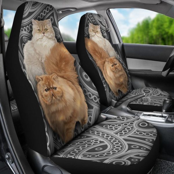 Persian Car Seat Covers Custom Cool Car Accessories For Cat Lovers