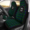 Personalized Armstrong Tartan Car Seat Covers Custom Name Car Accessories