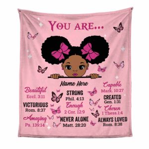 Personalized Bwa Baby You Are Blanket Nb262 30O58