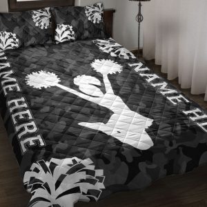 Personalized Cheerleading Quilt Set