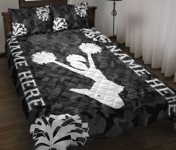 Personalized Cheerleading Quilt Set