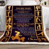 Personalized Custom  – To My Dad From Daughter For All The Times That I Forgot To Thank You Blanket