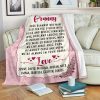 Personalized Grandma/mom/grandpa/papa  – Lovelypod Blanket