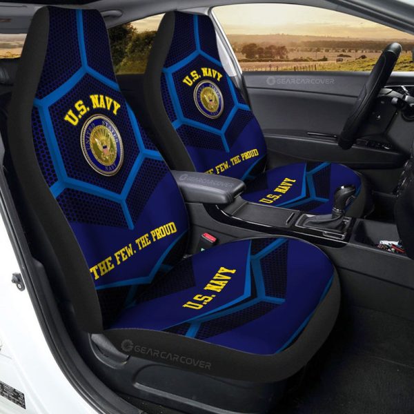 Personalized U.S. Navy Military Car Seat Covers Custom Name Car Accessories