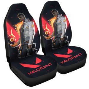 Phoenix Car Seat Covers Custom Valorant Agent