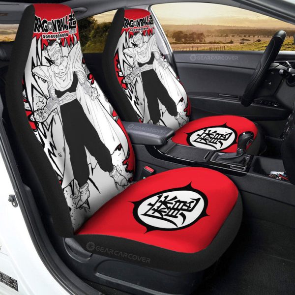 Piccolo Car Seat Covers Custom Car Accessories Manga Style For Fans