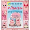 Pig Just Fill Your Heart Blanket