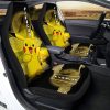 Pikachu Car Seat Covers Custom Anime Car Accessories For Anime Fans