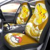 Pikachu Car Seat Covers Custom Pokemon Car Accessories