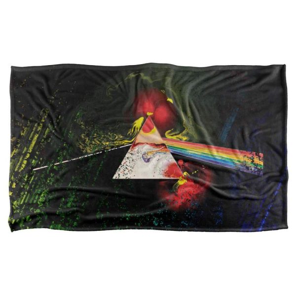 Pink Floyd Dark Side Of The Moon Silky Touch Blanket