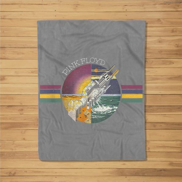 Pink Floyd Welcome To The Machine Fleece Blanket