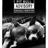 Pitbull Advisory Snuggle Monster Blanket