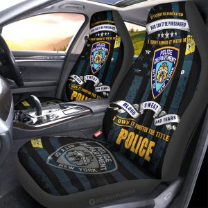 Police Car Seat Covers Custom Car Accessories