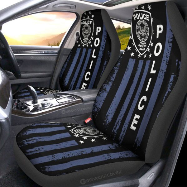 Police Car Seat Covers Custom Car Accessories