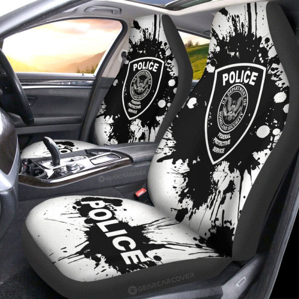 Police Car Seat Covers Custom Car Accessories