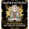 Pop Gift To Granddaughter You Are My Sunshine Blanket