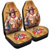 Portgas D Ace Car Seat Covers Custom One Piece Anime Car Accessories