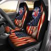 RN Nurse Car Seat Covers Custom American Flag Car Accessories