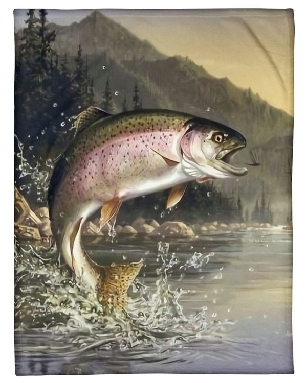 Rainbow Trout Blanket