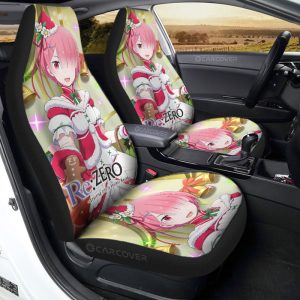 Re:Zero Ram Car Seat Covers Custom Christmas Anime Car Accessories